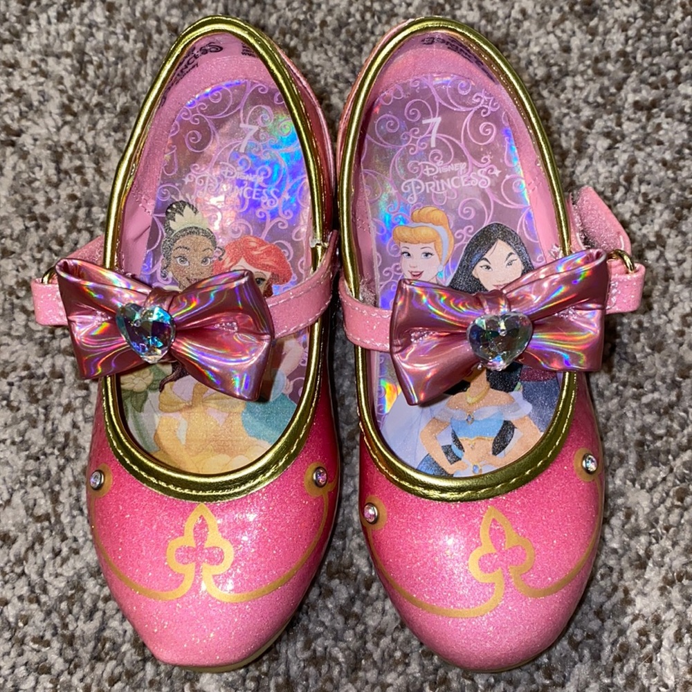 Disney Princess heels. Infant/toddler Size 7.